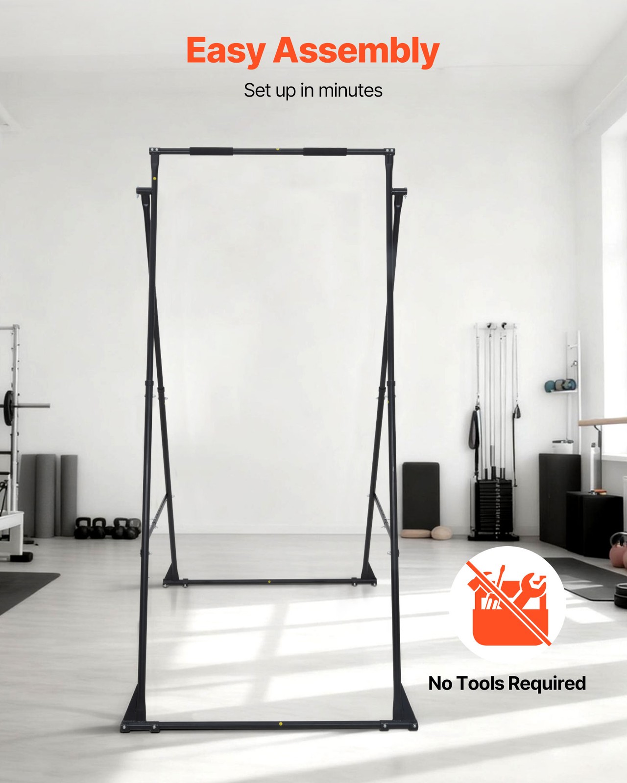 VEVOR Yoga Stand Frame 440.9lbs Load Swing Stand Triangular Structure Aerial Rig