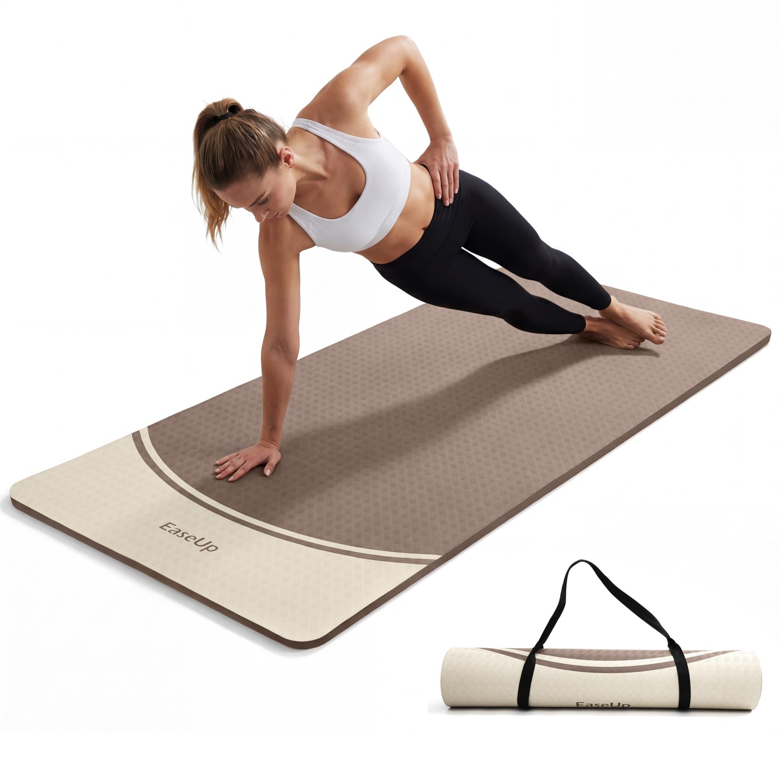 Extra Thick Yoga Mat -2/5 inch (10MM), 72.8×31.5&Prime; Extra Long-Wide, Profession…