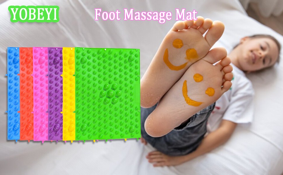 Foot Massage Mat Massage Pad Acupressure Mat Bathroom Mat Yoga Mat Outdoor Game