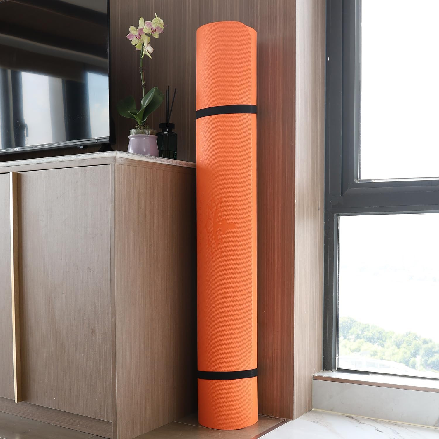 Large TPE Yoga Mat 6&rsquo;X4&rsquo;X1/2&Prime; Extra Thick Non-Slip Exercise Mat – for Yoga Pilat