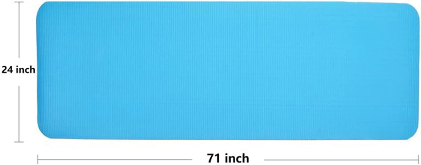 All Purpose 1/2-Inch Extra Thick High Density Anti-Tear Exercise Yoga Mat and Kn