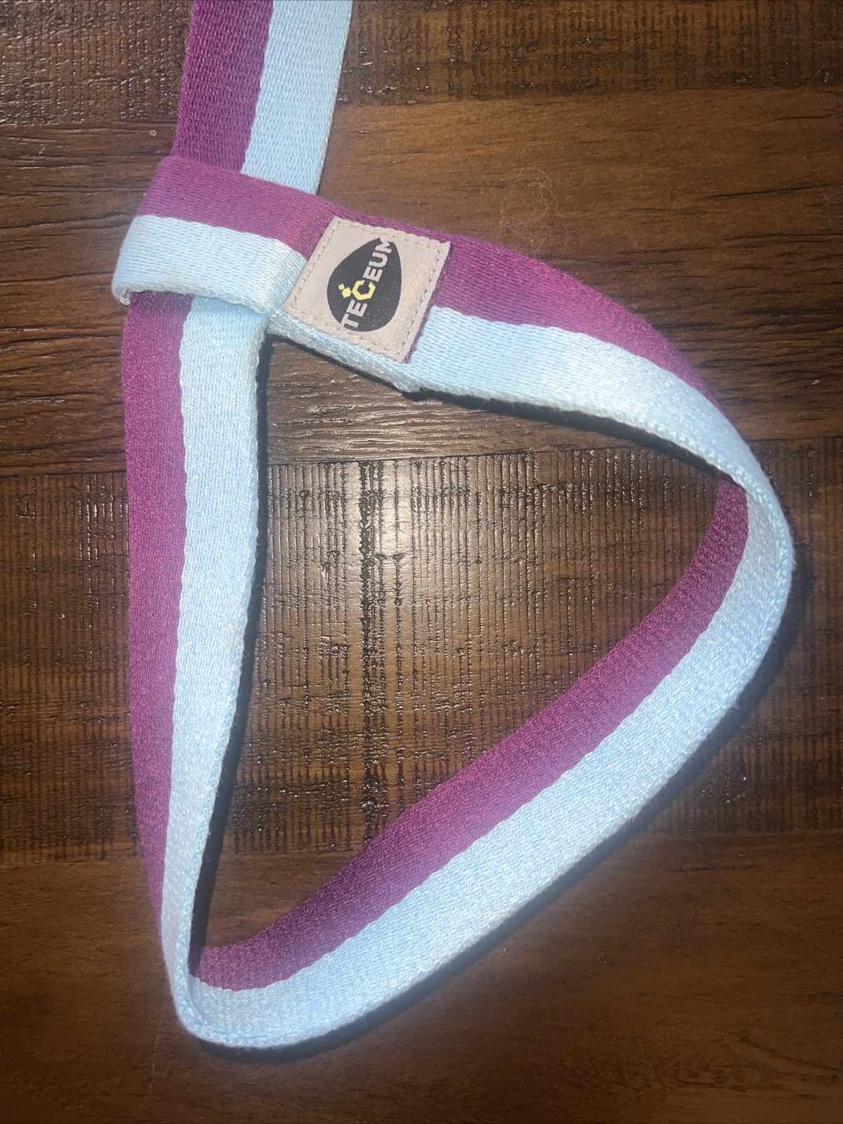 TECEUM Yoga Mat Strap – Adjustable Mat Holder Sling – 64 IN, Mixed Blueberry