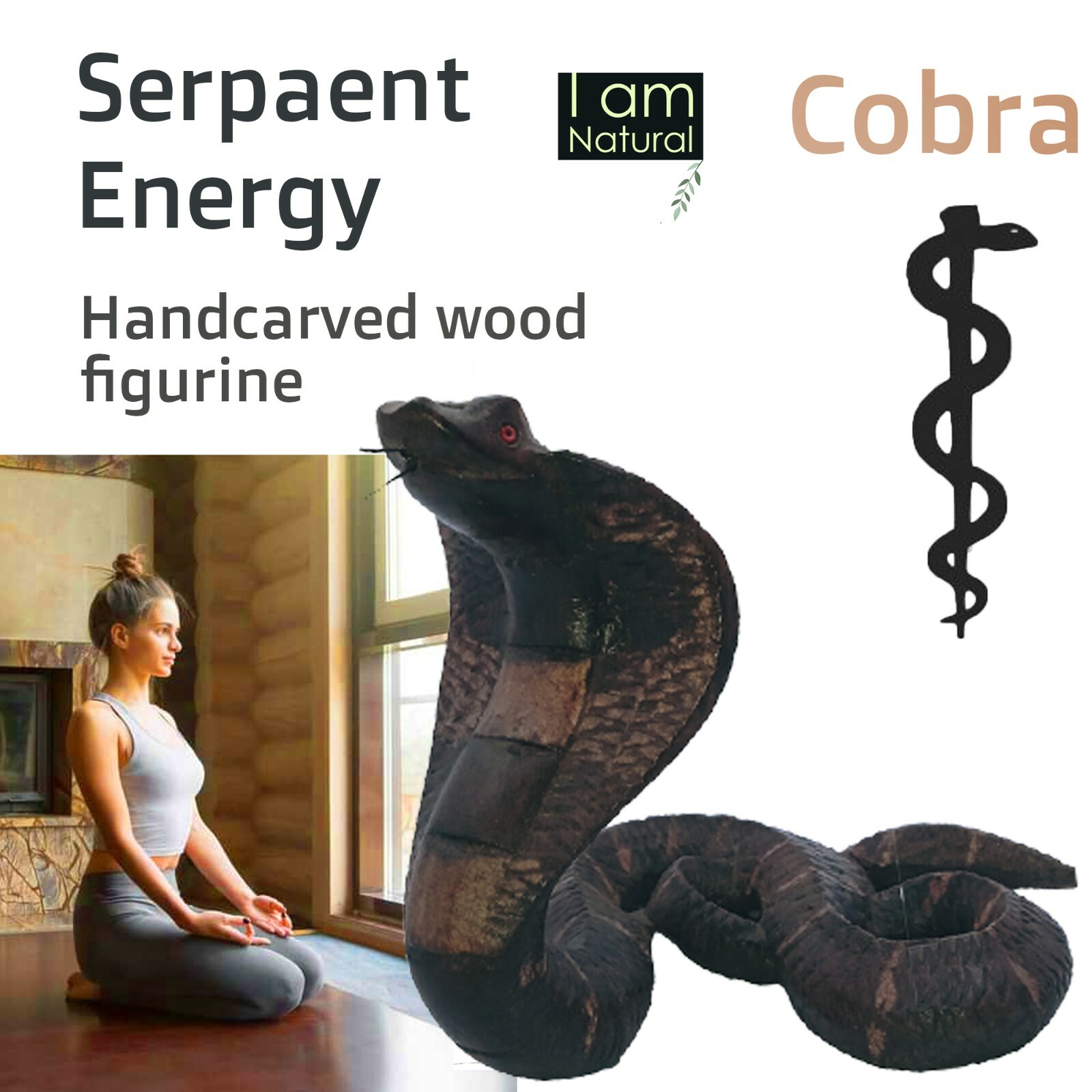 Serpent energy Kundalini Cobra Yoga Décor Needs Meditation accessories Equipment