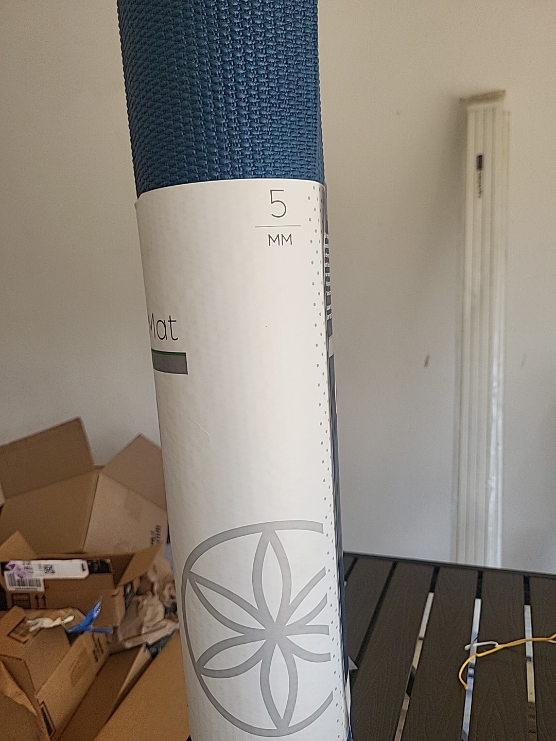 Garam Premium Yoga Mat With Stabilizing Grip 5 MM Thick