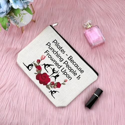 Pilates Gifts for Women Lover Makeup Bag