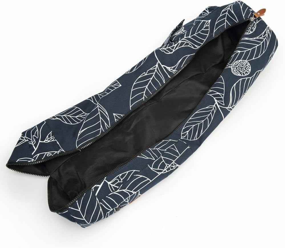 Durable Yoga Mat Carrier with Artistic Design & Adjustable Strap, Fits 1/3&Prime; Mats