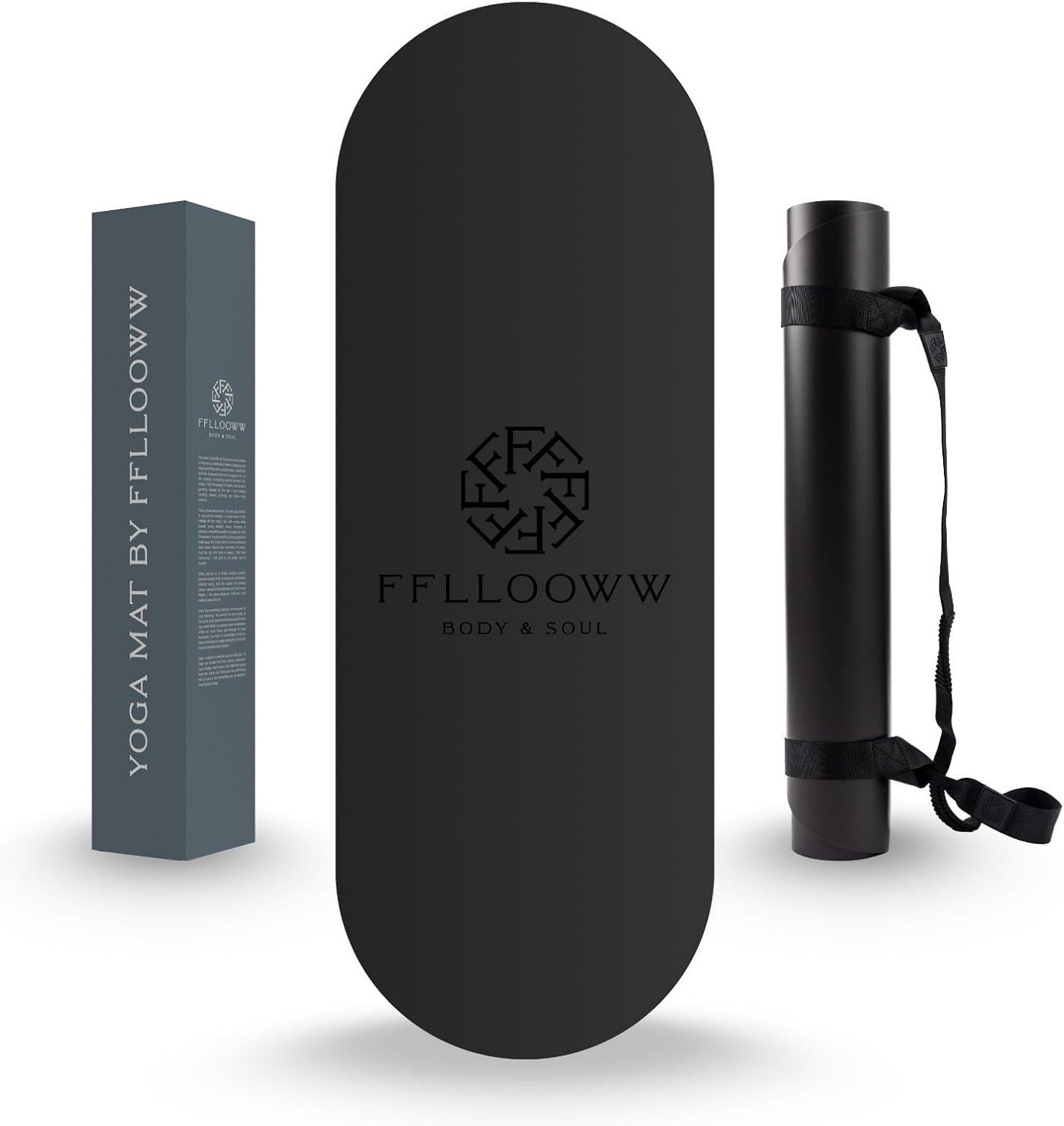 FFLLOOWW Non-Slip Eco-Friendly Yoga Mat 72.8&Prime;x26.8&Prime; with Carry Strap