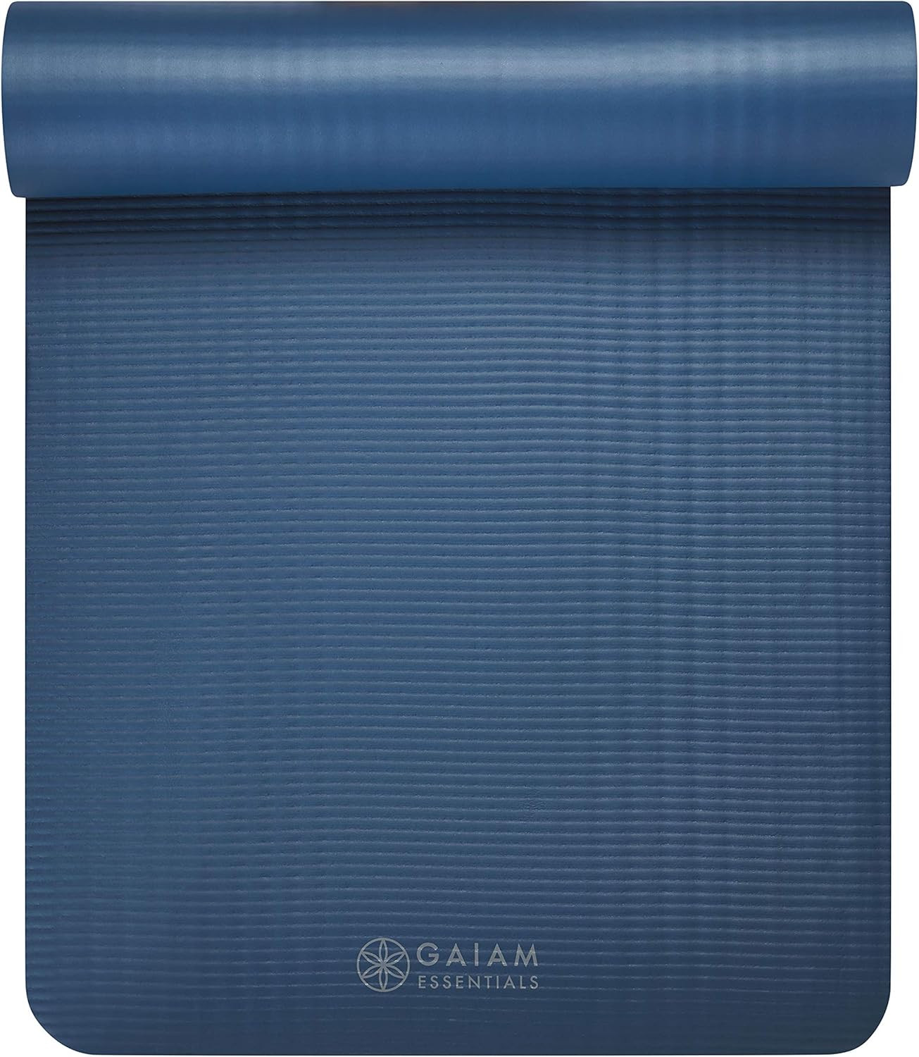 Gaiam Essentials 2/5&Prime; Thick (10Mm) Yoga & Pilates, Fitness & Exercise Mat with E