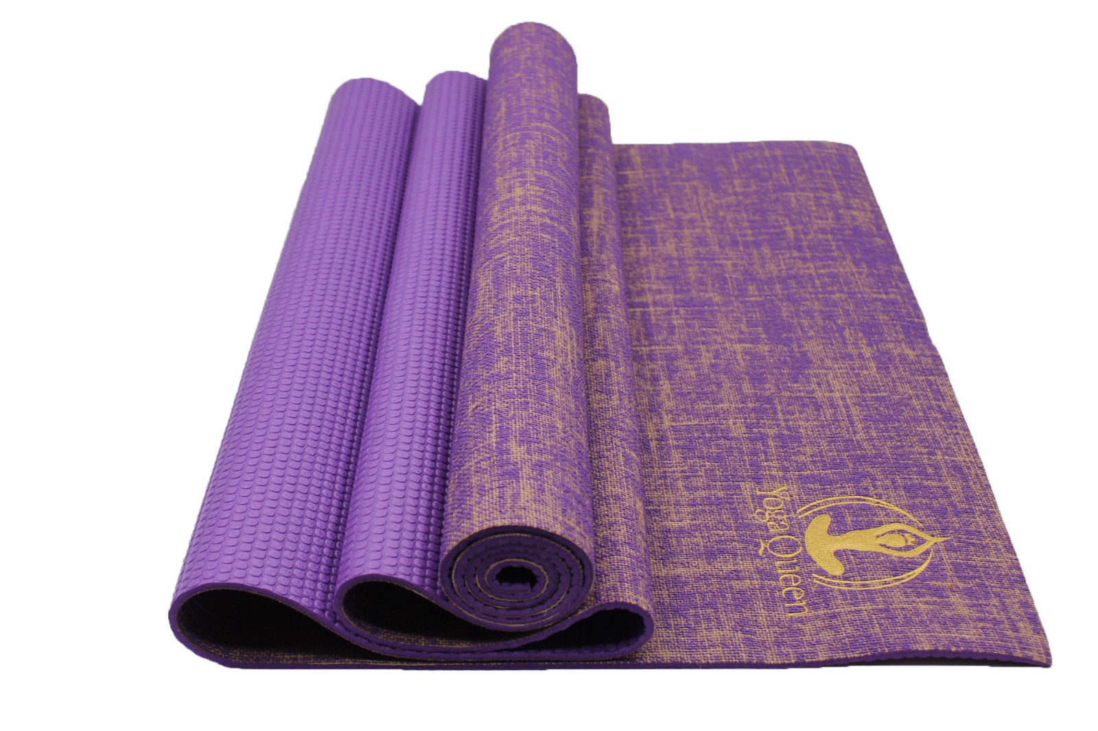 Jute Yoga Mat – Purple