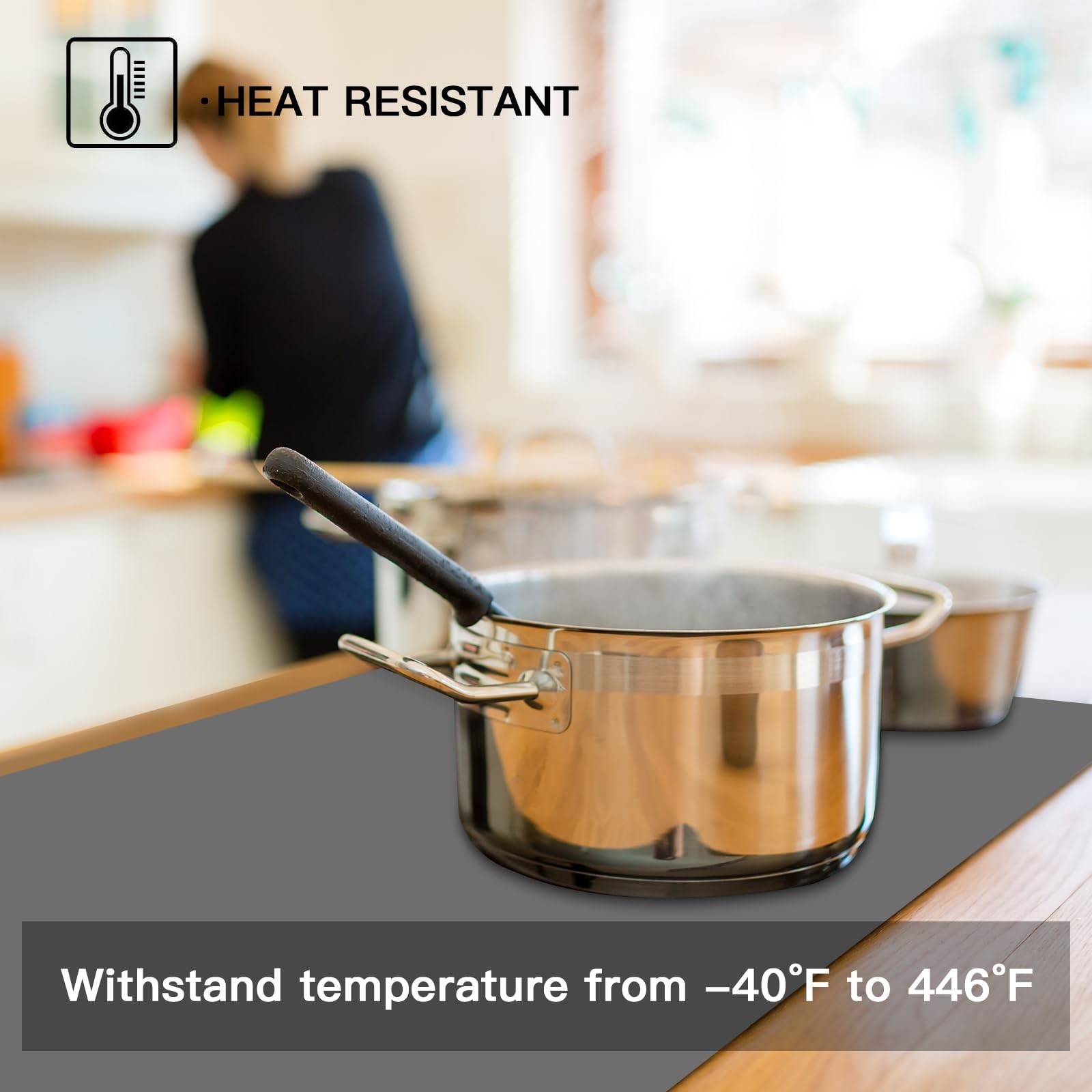 Extra Large Silicone Mat, Silicone Mats for Kitchen Counter 47.3 »x23.6 »x0.0…