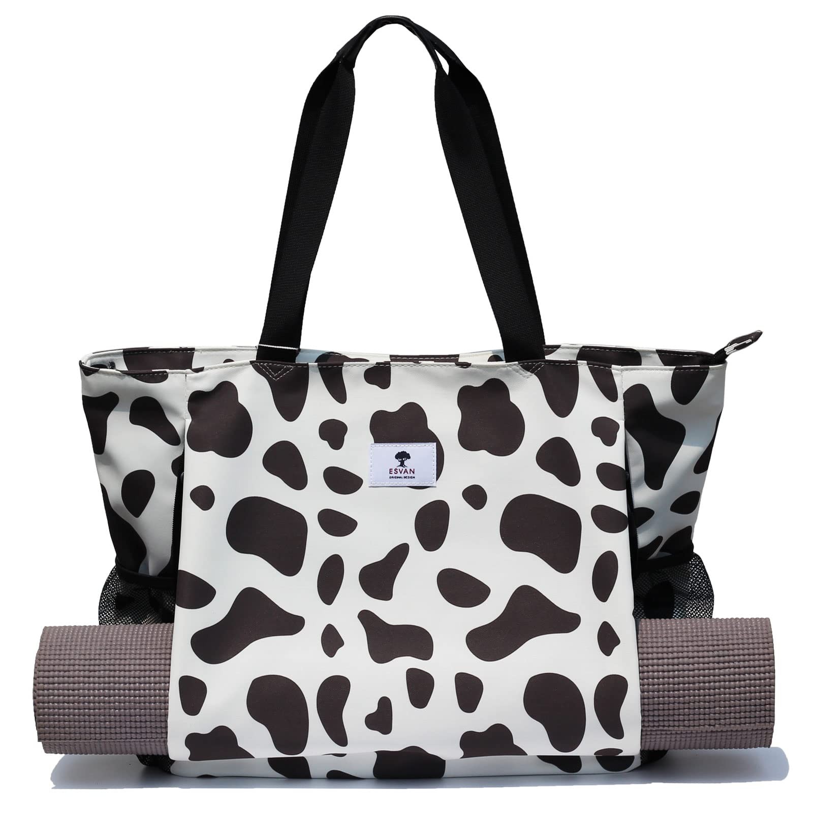 Yoga Mat Tote Carrier Shoulder Bag Carryall Pilates Travel Beach Gym