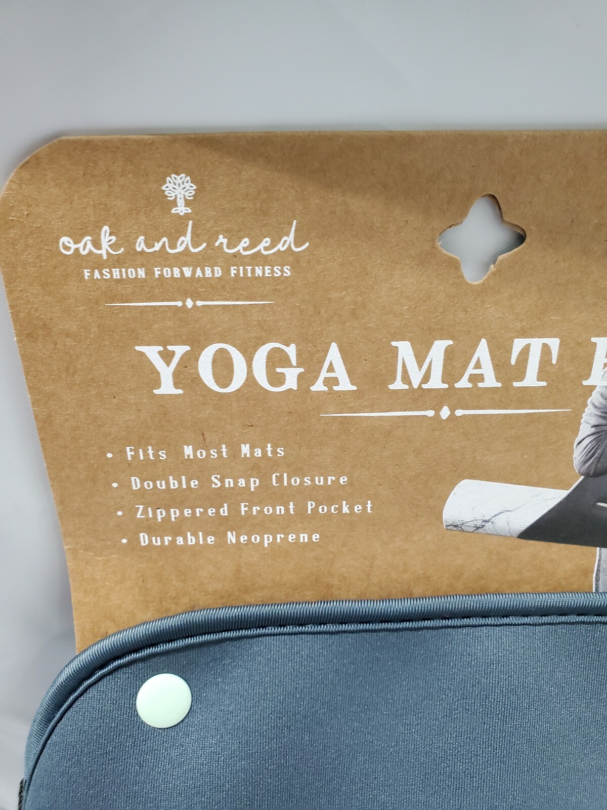 Oak And Reed Neoprene Yoga Mat Bag — Fits Most Mats, Durable, Zippered Pocket