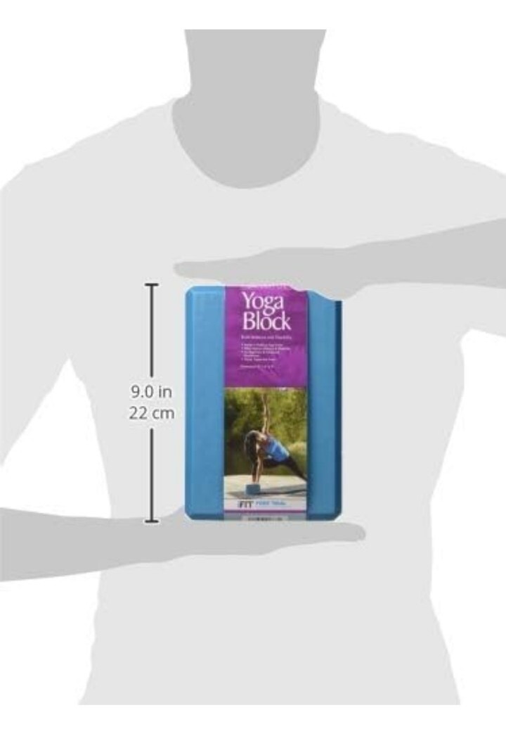 Lotus 2 Yoga Blocks, Build Balance And Flexibility (3&Prime; x 6&Prime; x 9&Prime;) [NEW]