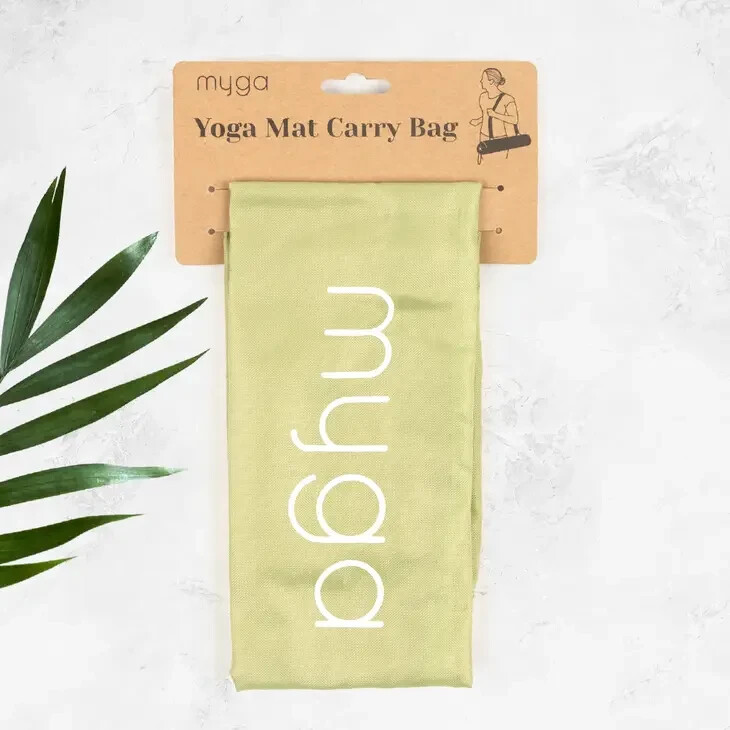 Myga Yoga Mat Bag – Compact & Stylish – Adjustable Carry Strap – Pilates Fitness