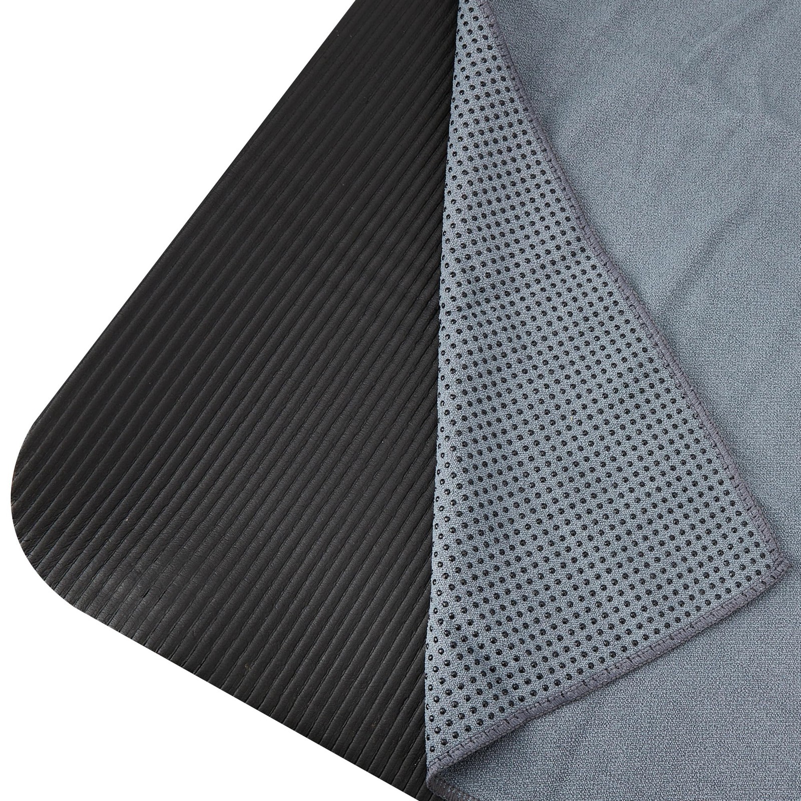 Non Slip Hot Yoga Towel with Grip Dots – Sweat Absorbent Microfiber Mat…