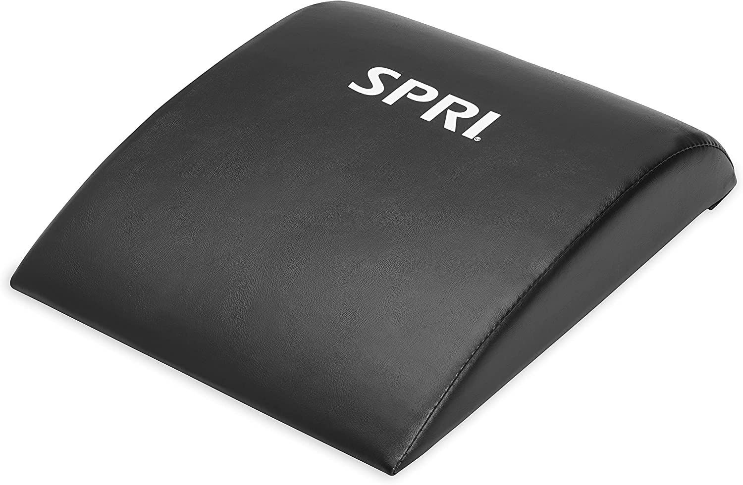 SPRI Ab Mat – Workout Accessory for Abdominal Exercises, Sit-Ups, Black