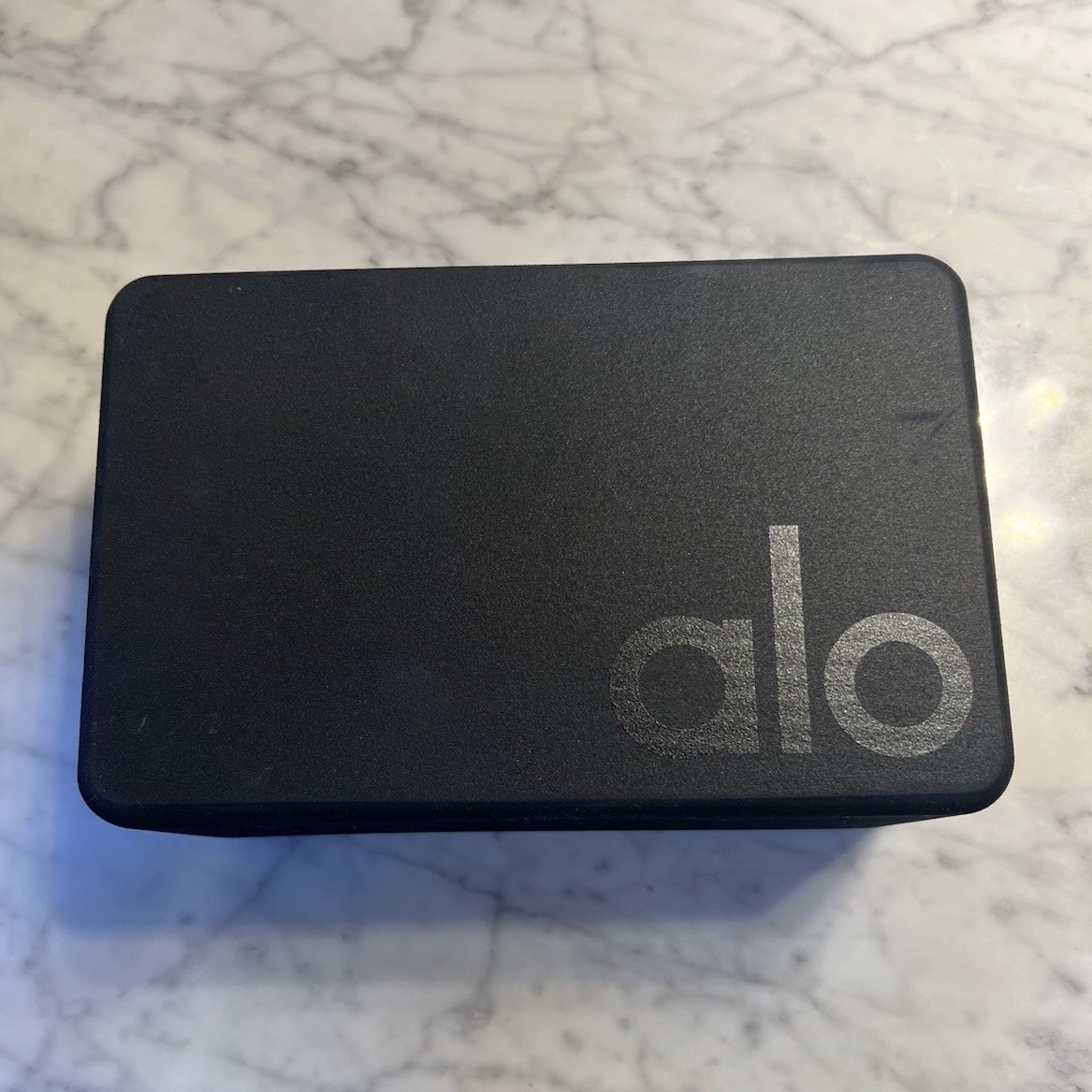 alo Yoga Block Foam Black for Unisex Adults
