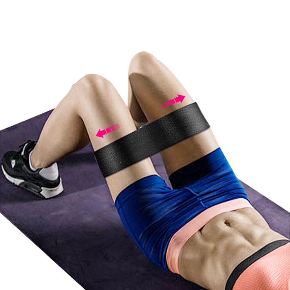 Resistance Bands Elastic Workout Thigh Fitness Running Yoga Training Strap