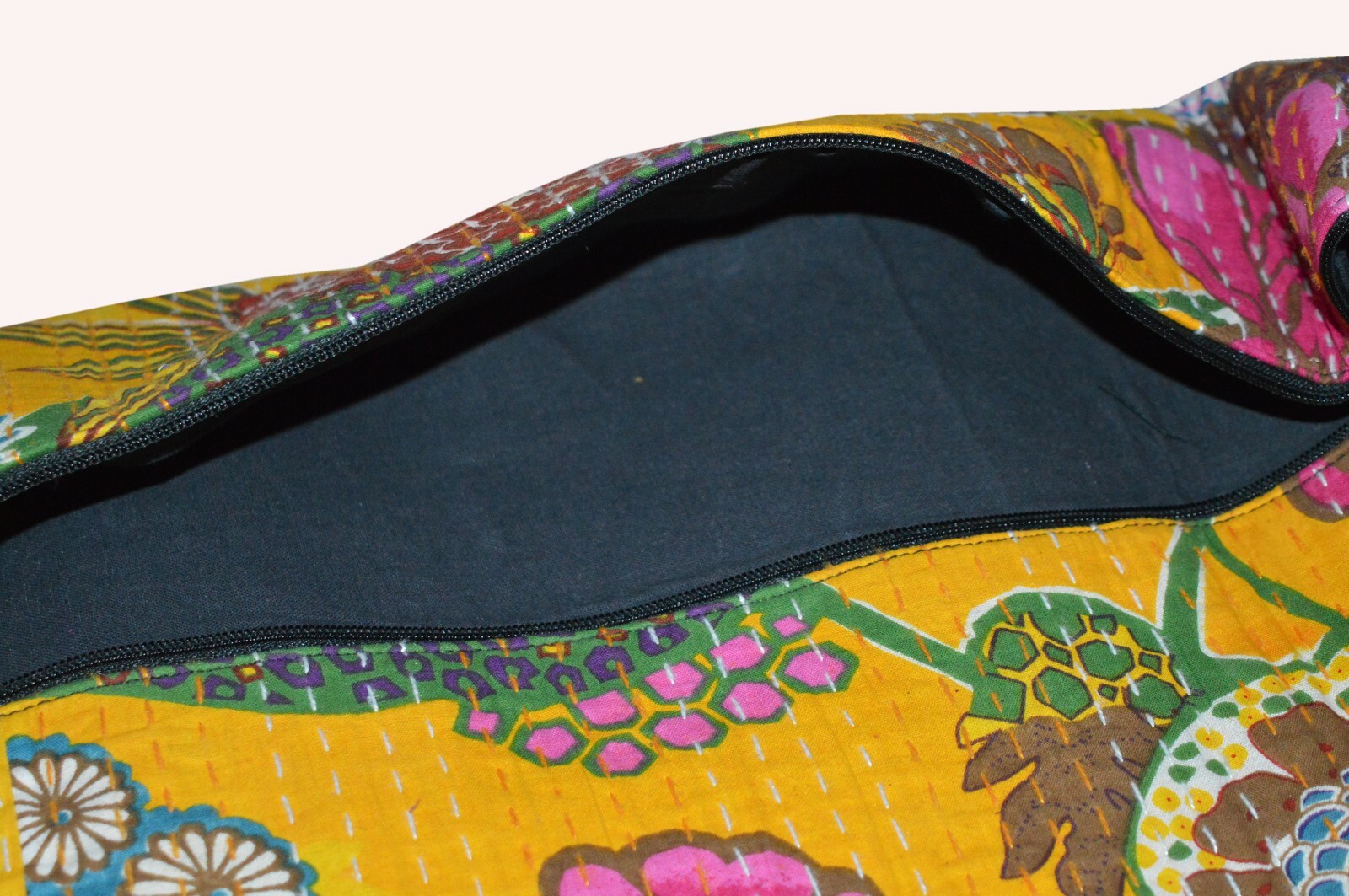 Running Fancy BohemianExercise Sports Cotton Body Kantha Yoga Bag