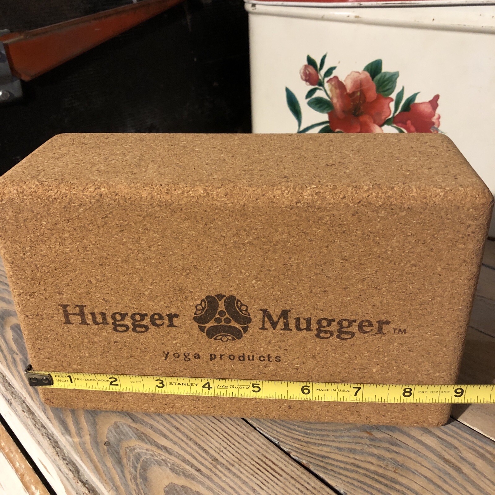 Hugger Mugger Solid Cork Yoga Block New With Out Tags