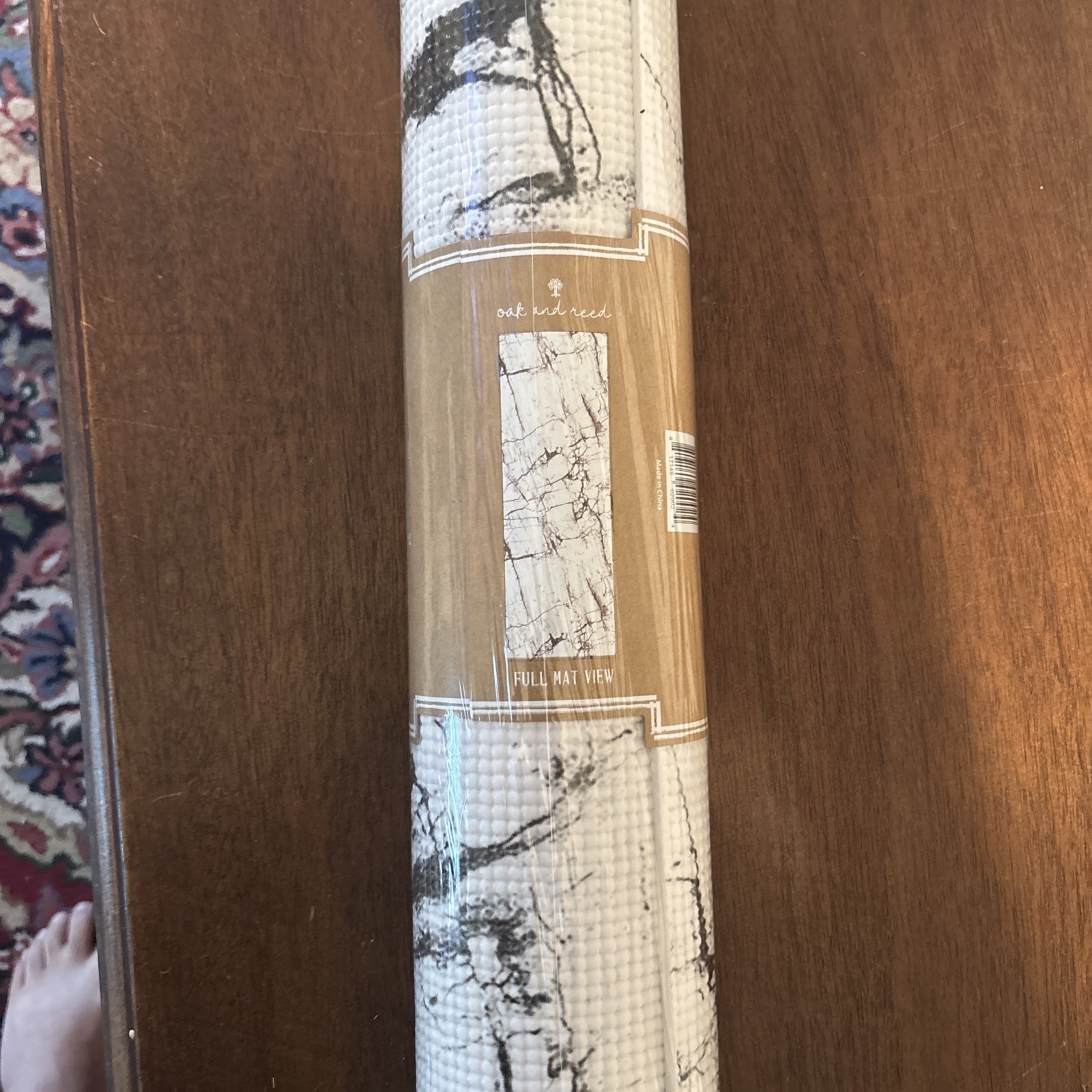 NEW Oak and Reed Yoga & Fitness Exercise Mat (24&Prime;x68&Prime;x4mm) Double-Sided Non-Slip