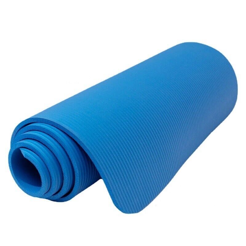 Yoga Mat 15mm Thick Durable Non Slip For Gym Exercise Fitness Pilates Workout