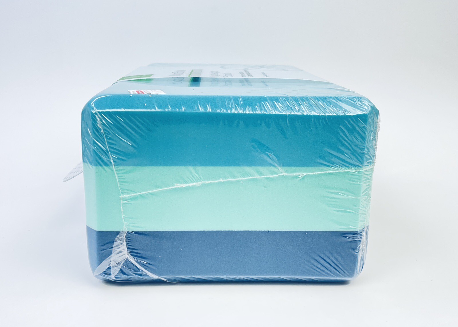 Gaiam Yoga Supportive Foam Block Soft Pilates Meditation Blue 9x6x4