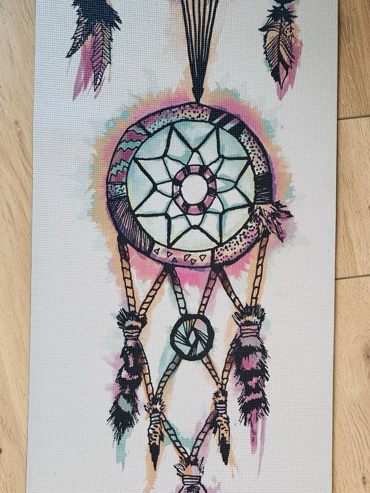 Not All Who Wander Are Lost Dreamcatcher Yoga Mat La Vie Boheme Yoga Rare HTF