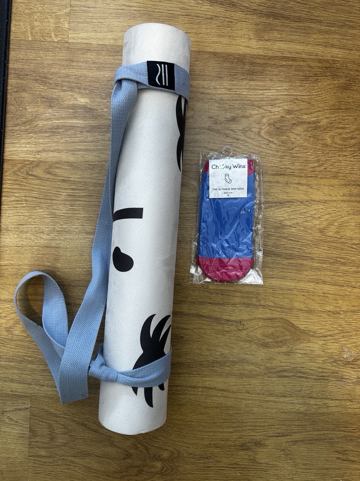 reformer pilates mat and cheeky winx grippy socks (S/M) – brand new