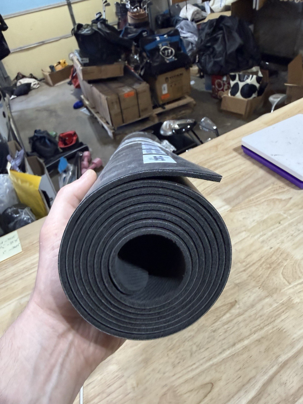 Chirp Stretch Exercise Mat for Yoga & Home Gym Large Non Slip Fitness Mat