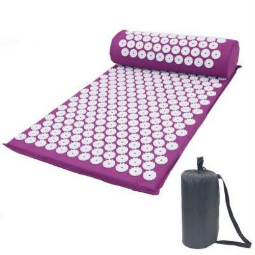 Acupressure Massage Mat with Pillow & Carry Bag