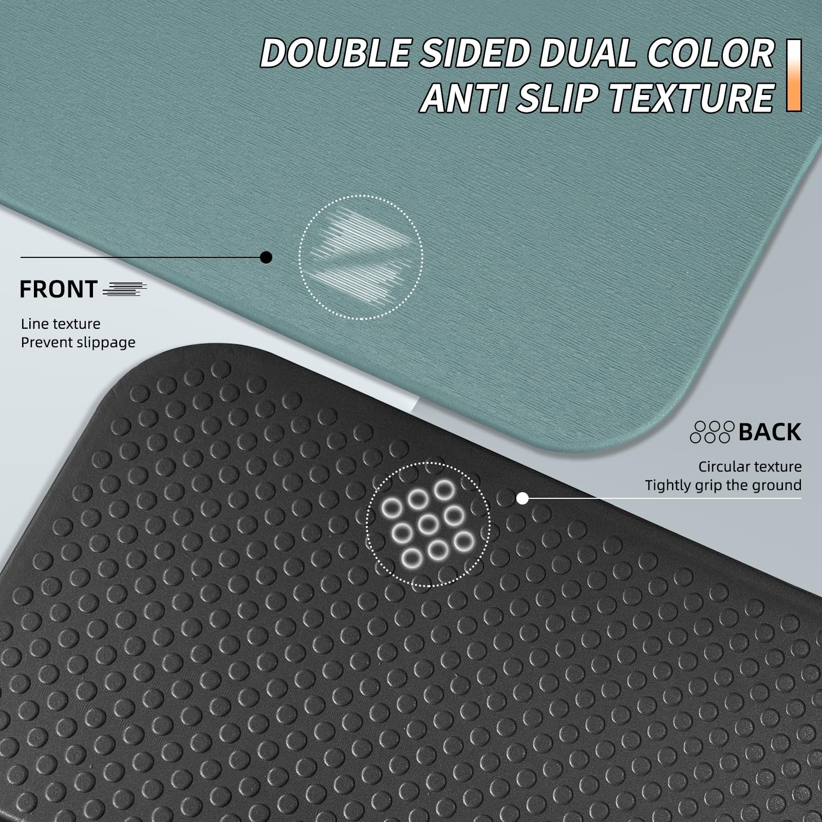 PAIDU Foldable Fitness Yoga Mat | 2/5&Prime; (10MM) Extra Thick | SGS Certified Non…