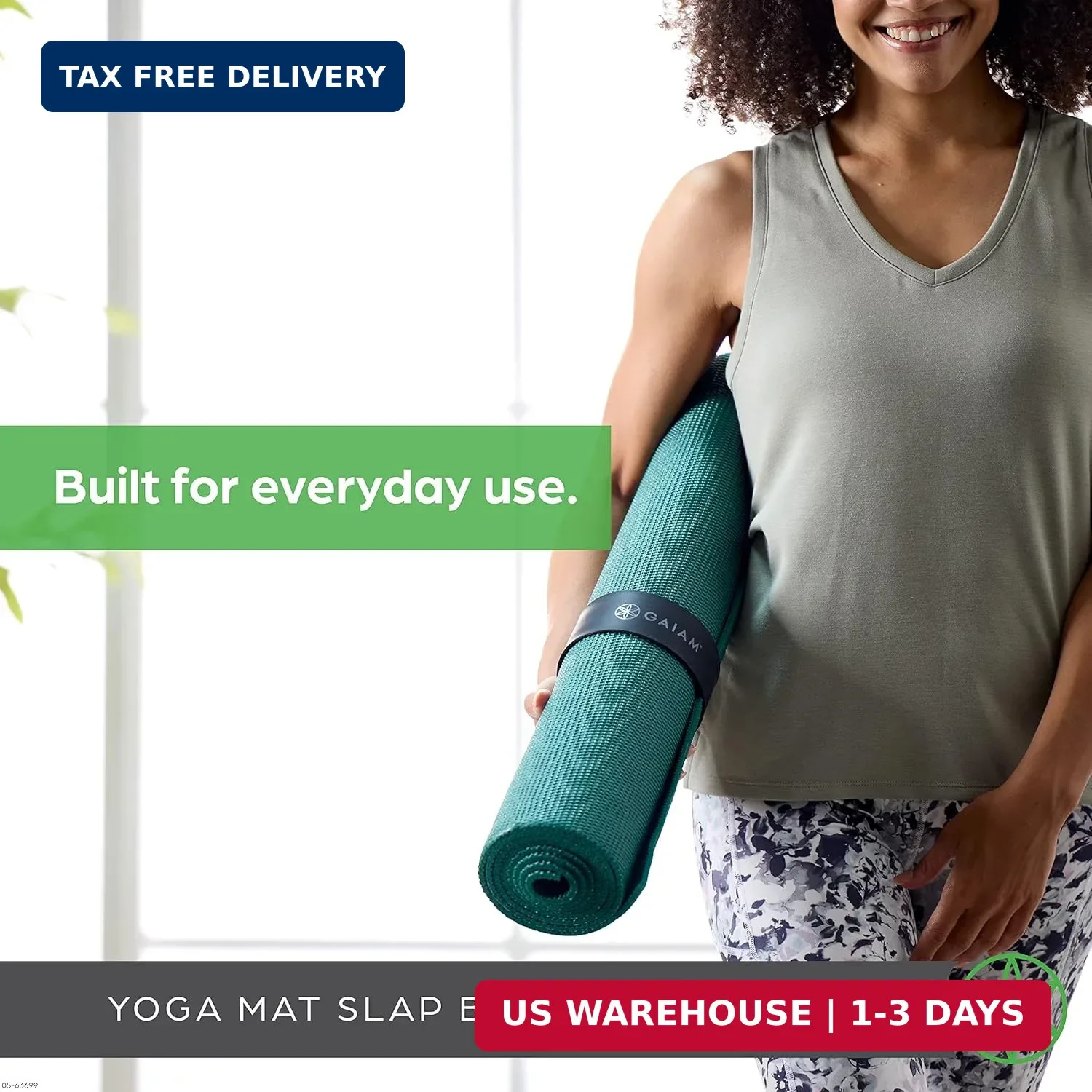 Gaiam Yoga Mat Strap Slap