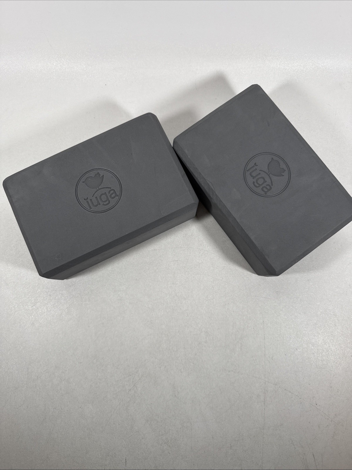 IUGA Yoga Block 3&Prime;x6&Prime;x9&Prime; – Two blocks with strap – NIP