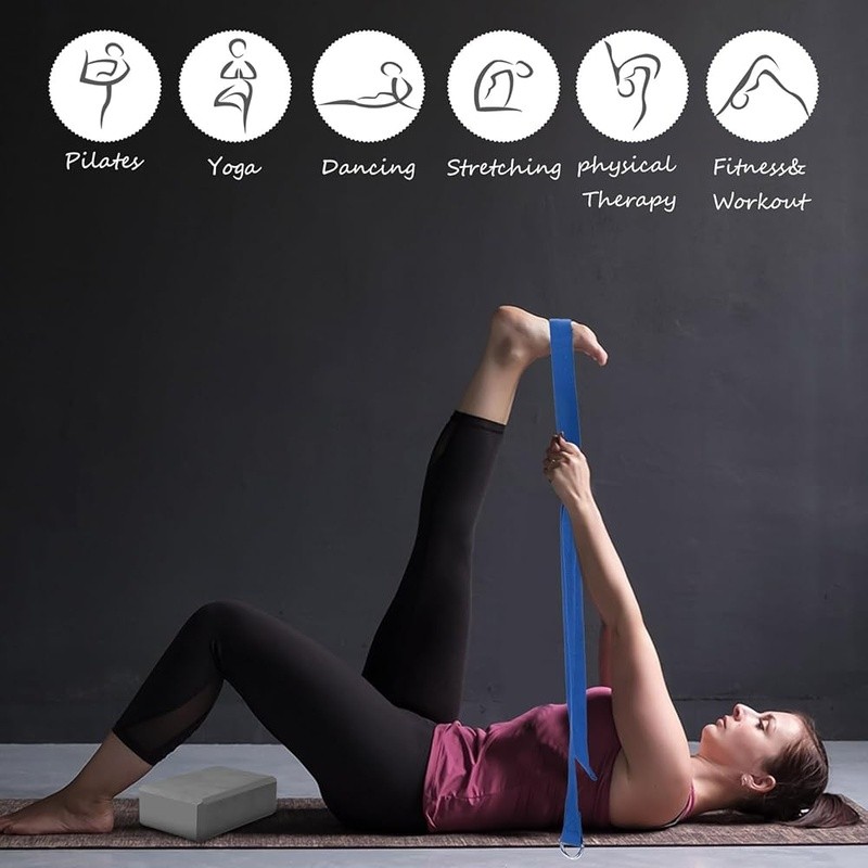 20 Pack EVA Foam Yoga Blocks Non Slip High Density Bricks Flexibility Exercise