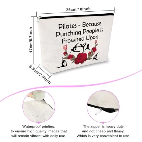 Pilates Gifts for Women Lover Makeup Bag