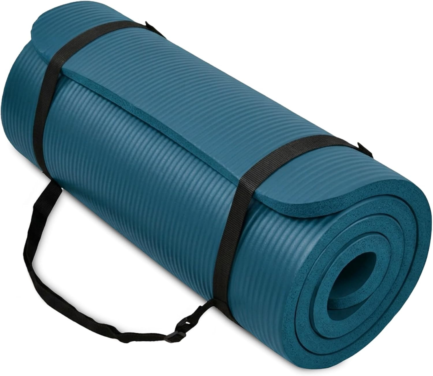 Yoga Mat, 1-Inch Extra Thick High Density Exercise Mat, Anti-Tear Exercise Yoga