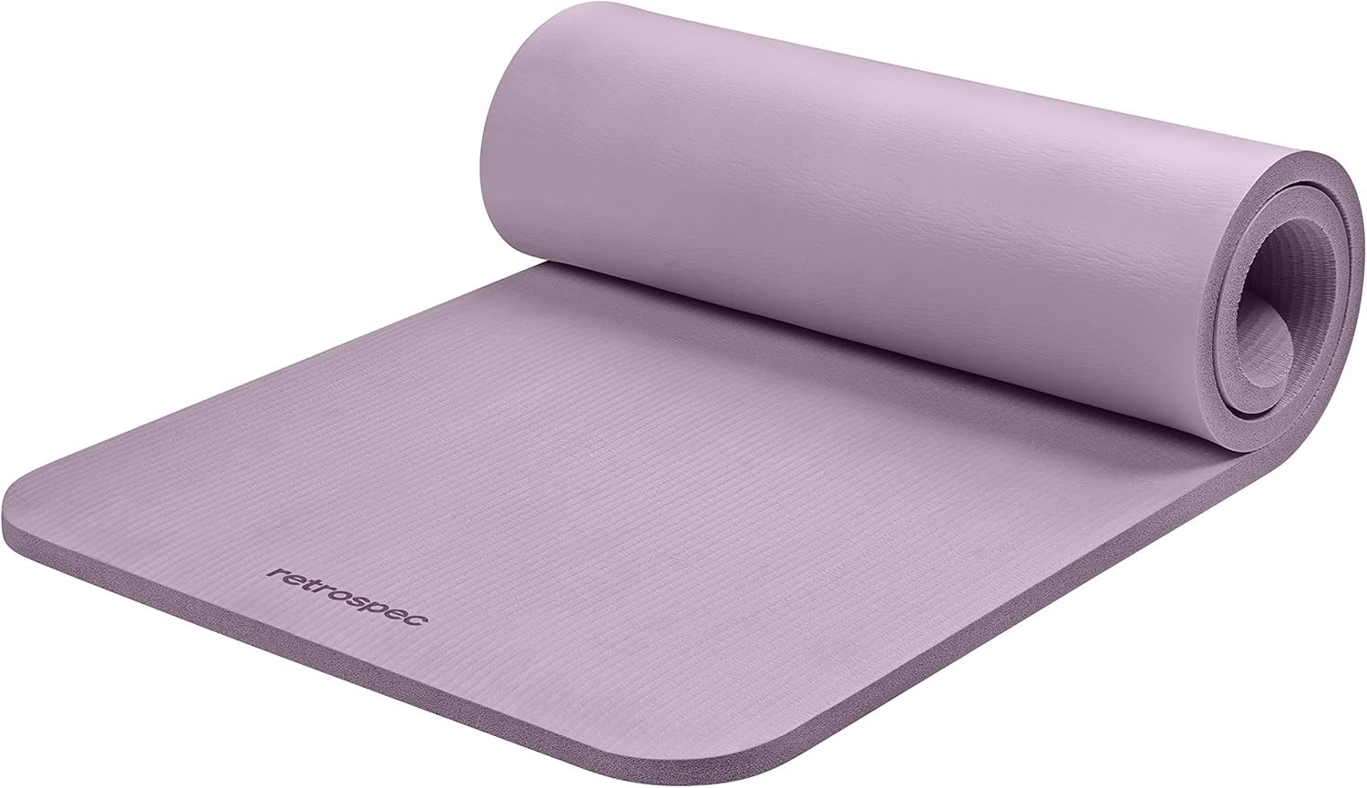 Solana Yoga Mat 1&Prime; Thick w/Nylon Strap Men & Women Non Slip Exercise Mat Home