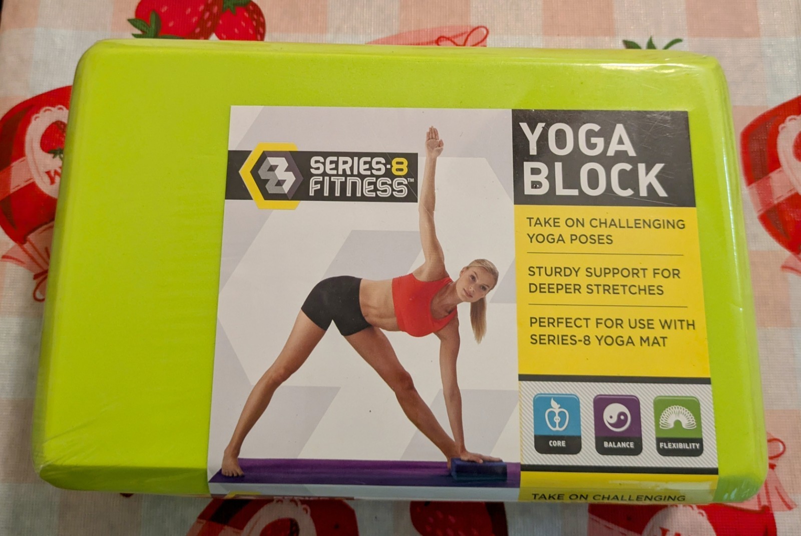 Yoga Block Series 8 Fitness 9&Prime;x6&Prime;x3&Prime; Not Used In Sealed Package