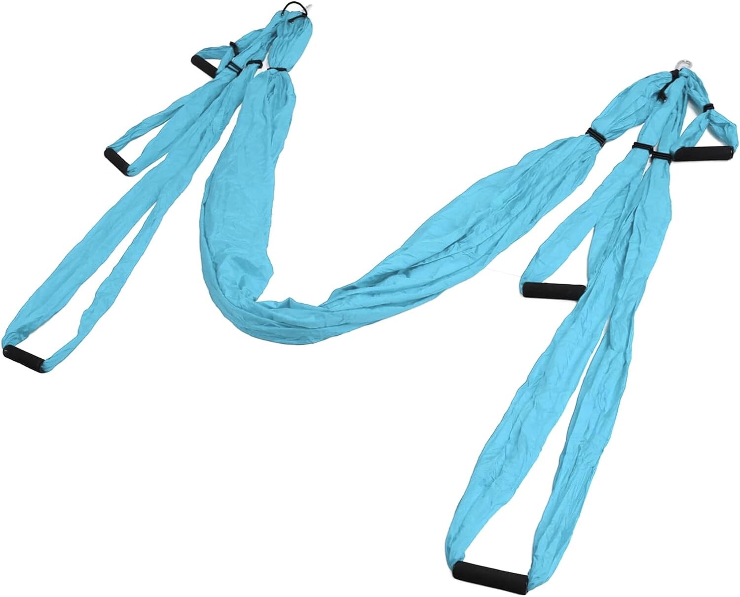 Aerial Yoga Swing Trapeze Set Yoga Sling Hammock-gravity Inversion Fitness, blue