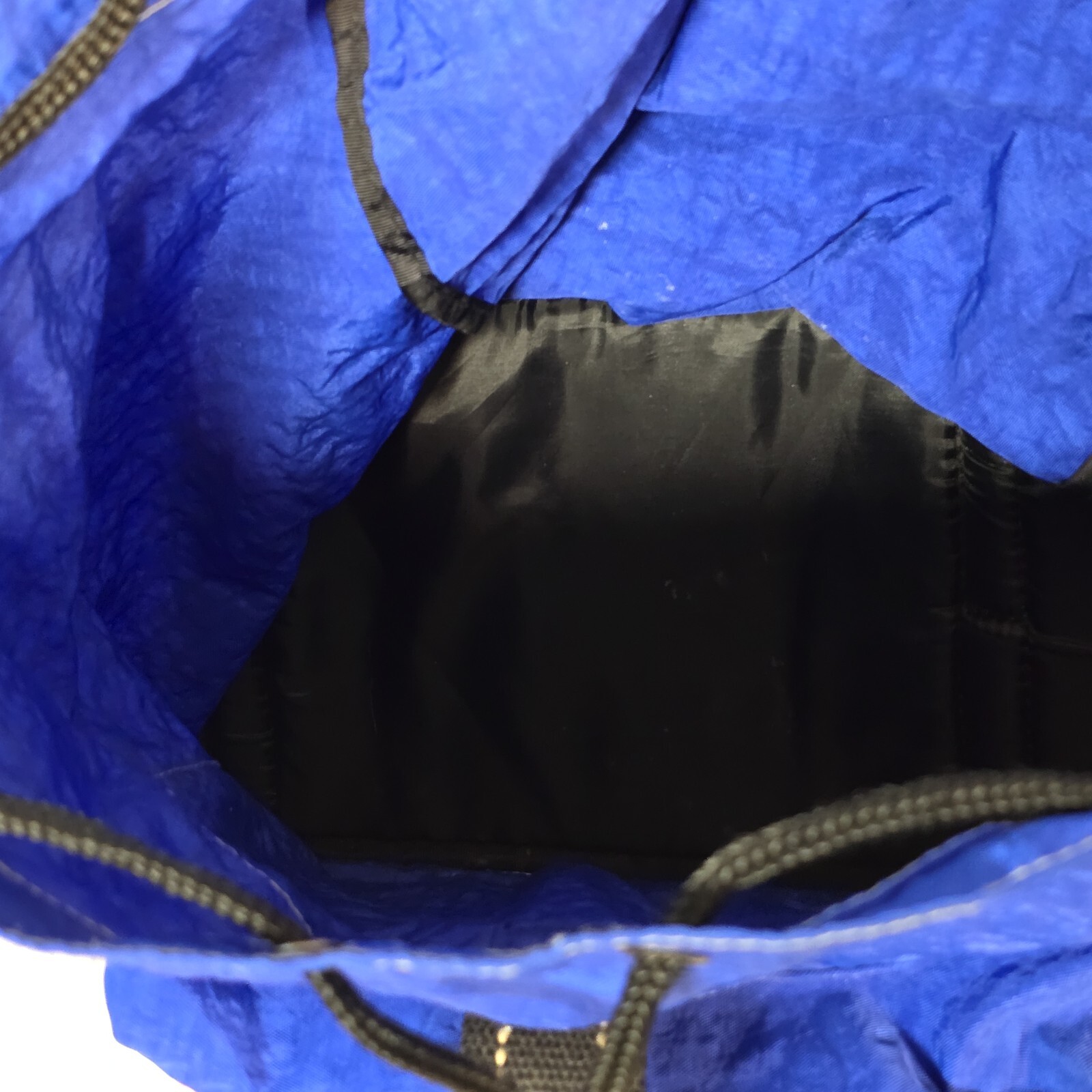 NEW Unisex Yoga Body Bright Blue Nylon Ruck Backpack Carry Yoga Mat 17”x11”x8”