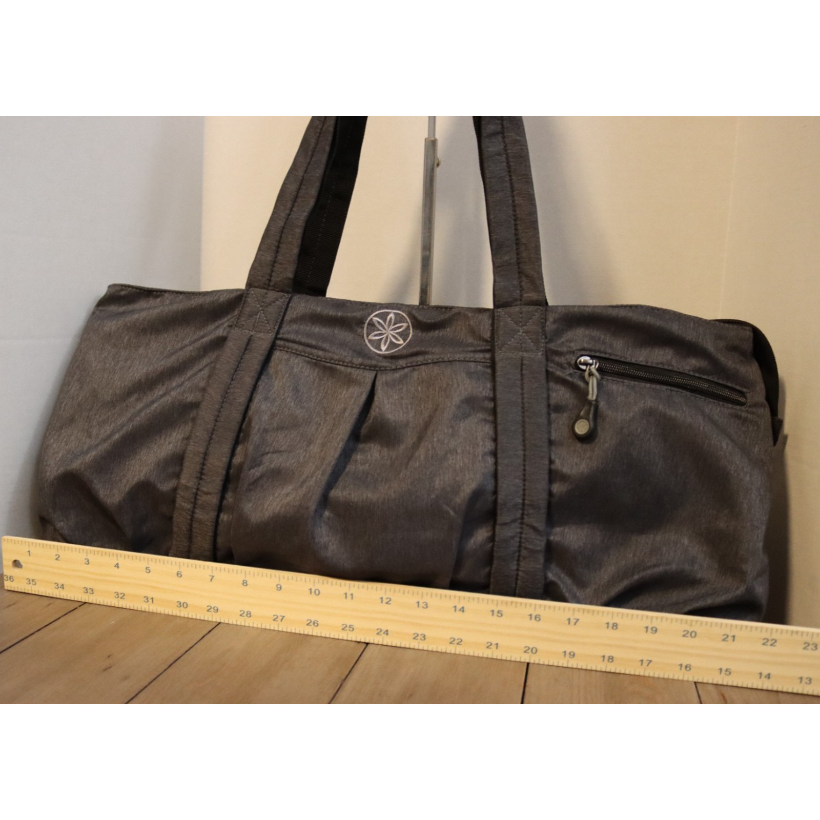 Gaiam Yoga Bag Nylon/Polyester Grey Activewear (31)
