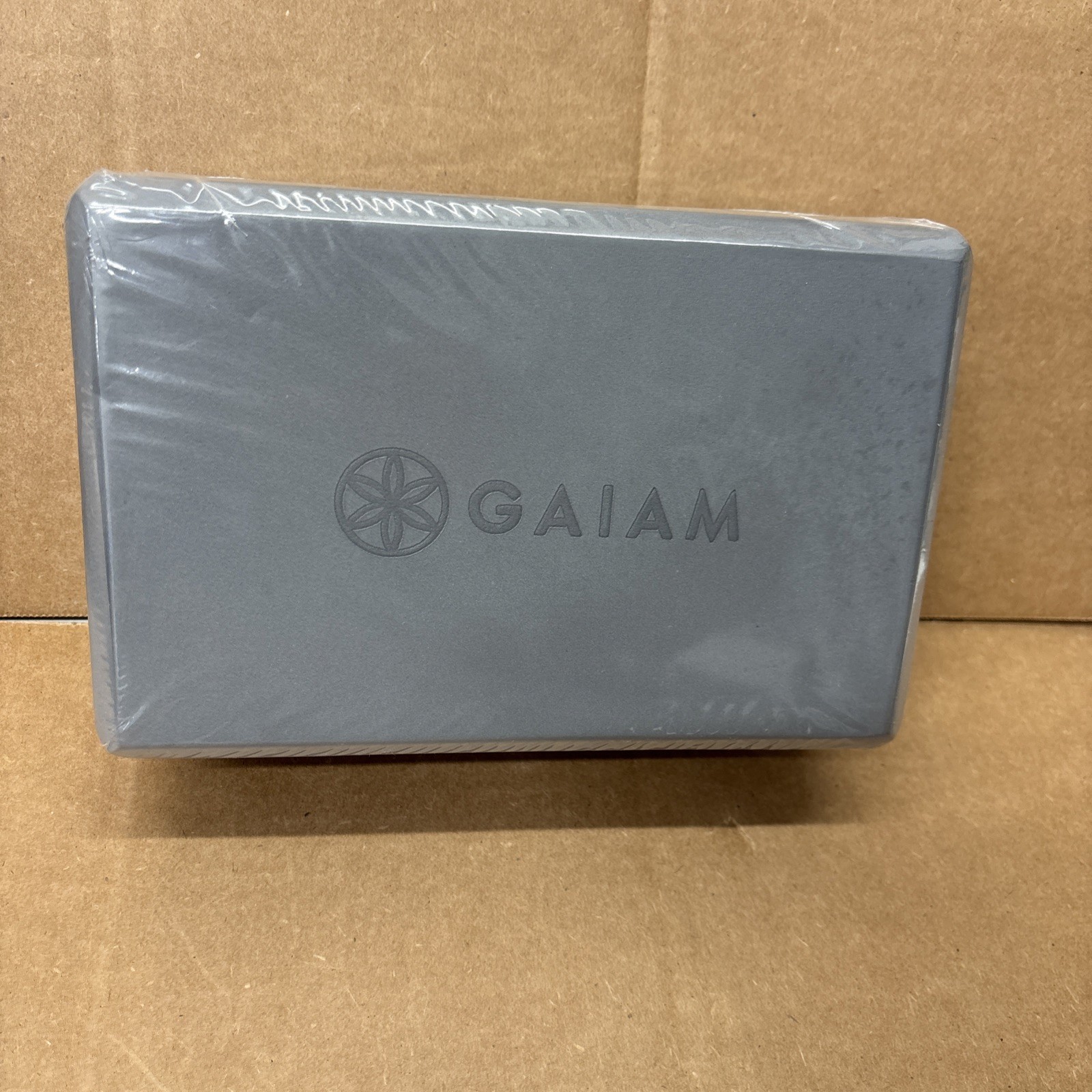FILA Foam Yoga Exercise Block Solid Gray 9&Prime; X 6&Prime; X 4&Prime;