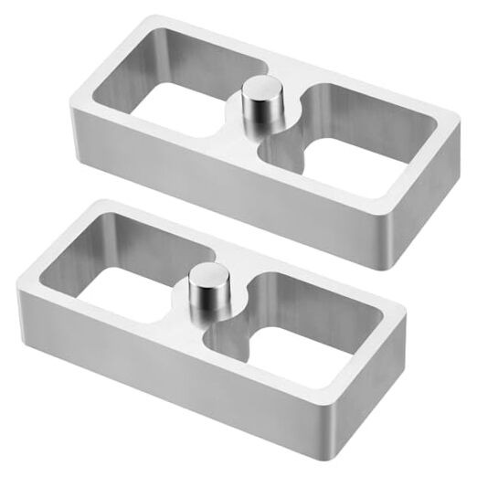 1 inch Universal Leaf Spring Lowering Block, 2 Pack Aluminum 1 inch Lower Block