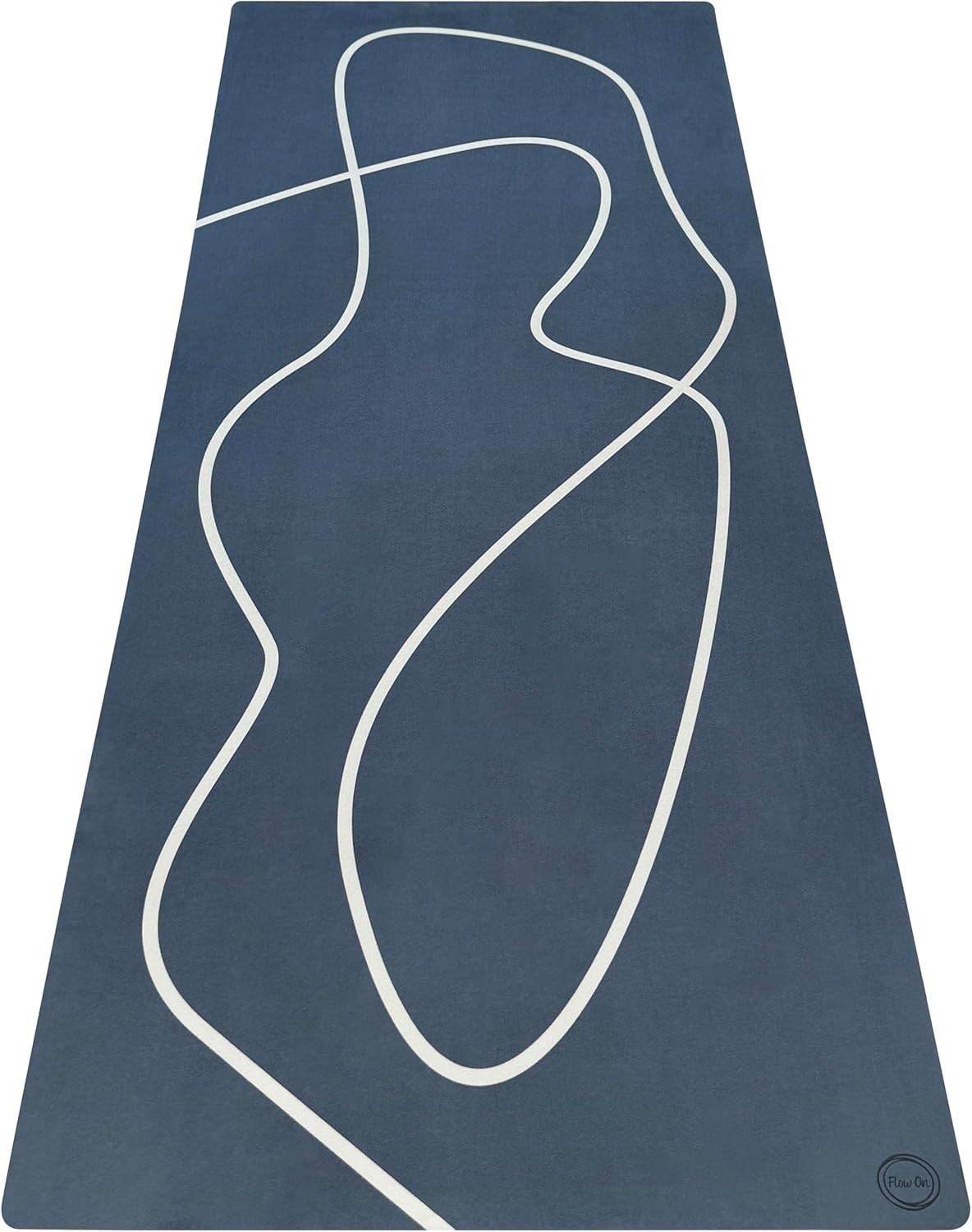 Flow On 1/2&Prime; (10MM) Extra Thick Yoga Mat Non-Slip Suede & Natural Rubber NEW