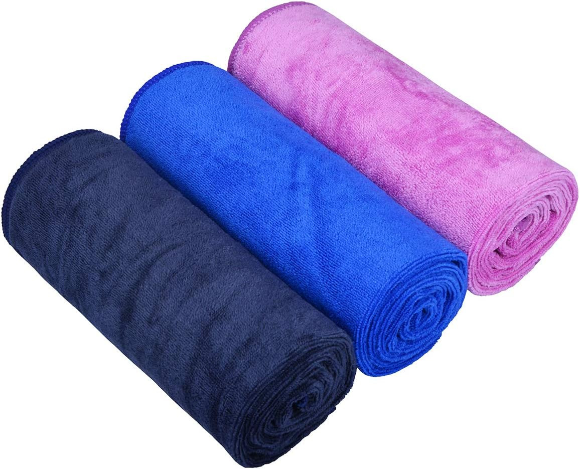 HOPESHIN Gyms Yoga Towels – Absorbent Microfiber Workout Towels for Men & Women,