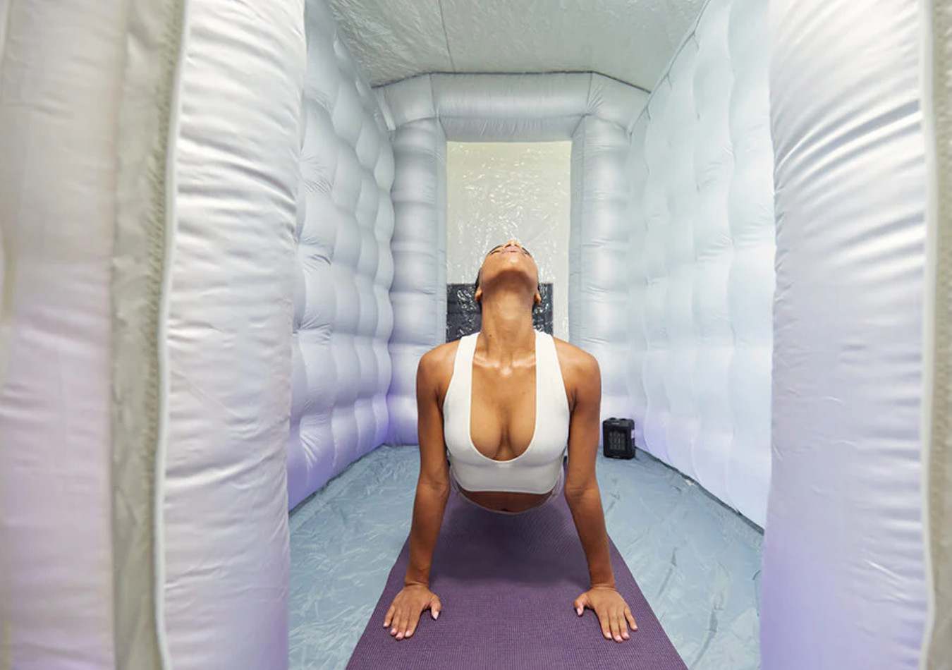 The Hot Yoga Dome Compact With Window (Official From The Hot Yoga Dome Company)