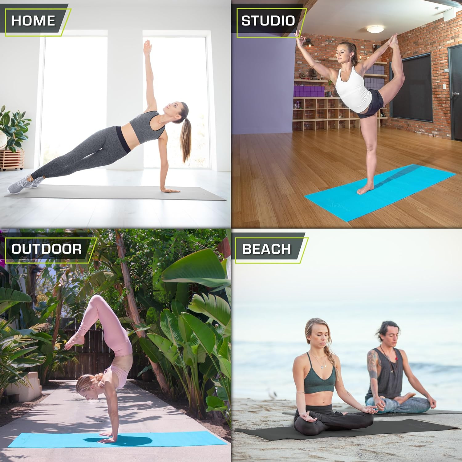 Prosourcefit Classic Yoga Mat 1/8” (3Mm) Thick, Extra Long 72-Inch Lightweight F