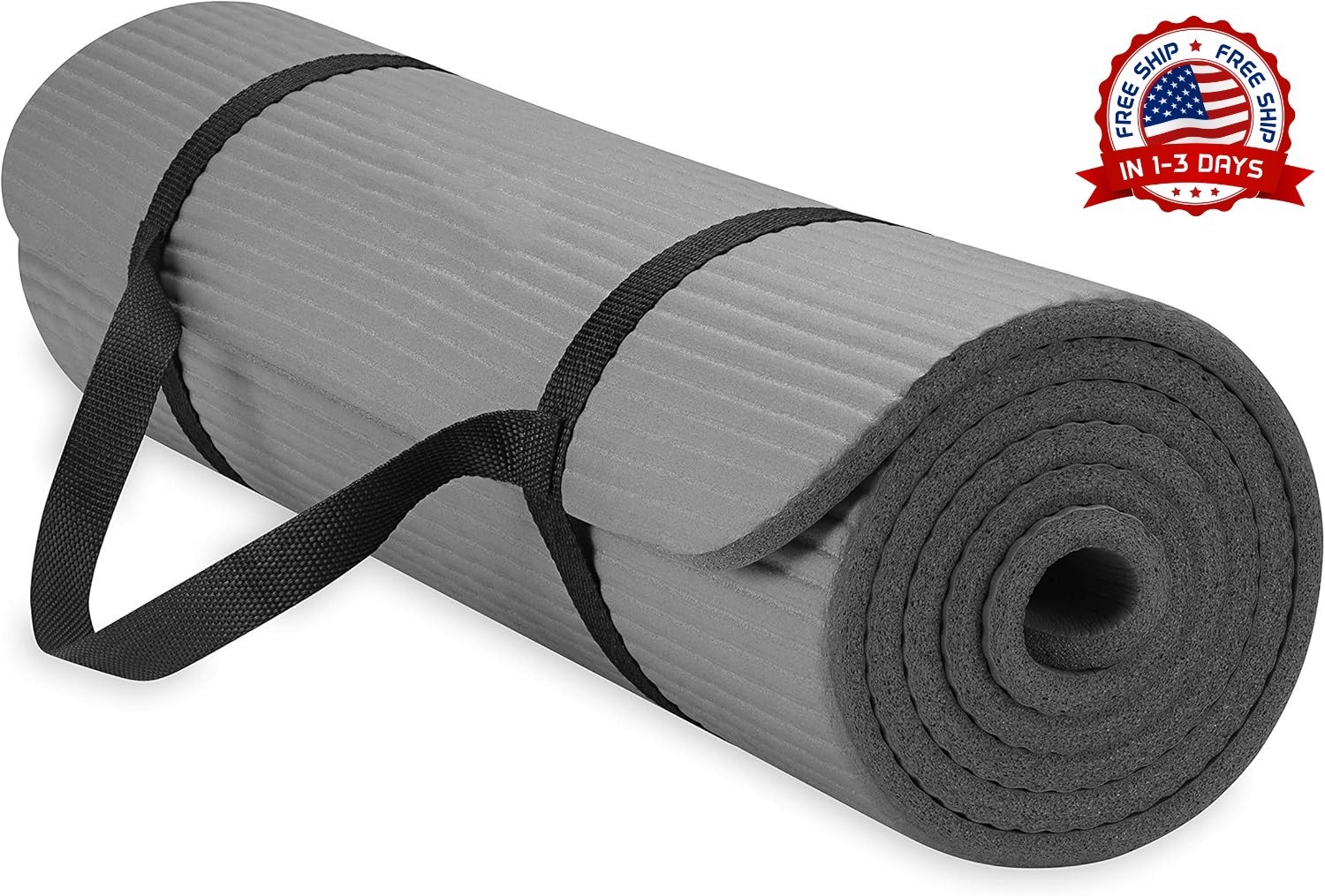 Esterilla de entrenamiento gruesa de 10 mm (2/5&Prime;) con correa de transporte NUEVO