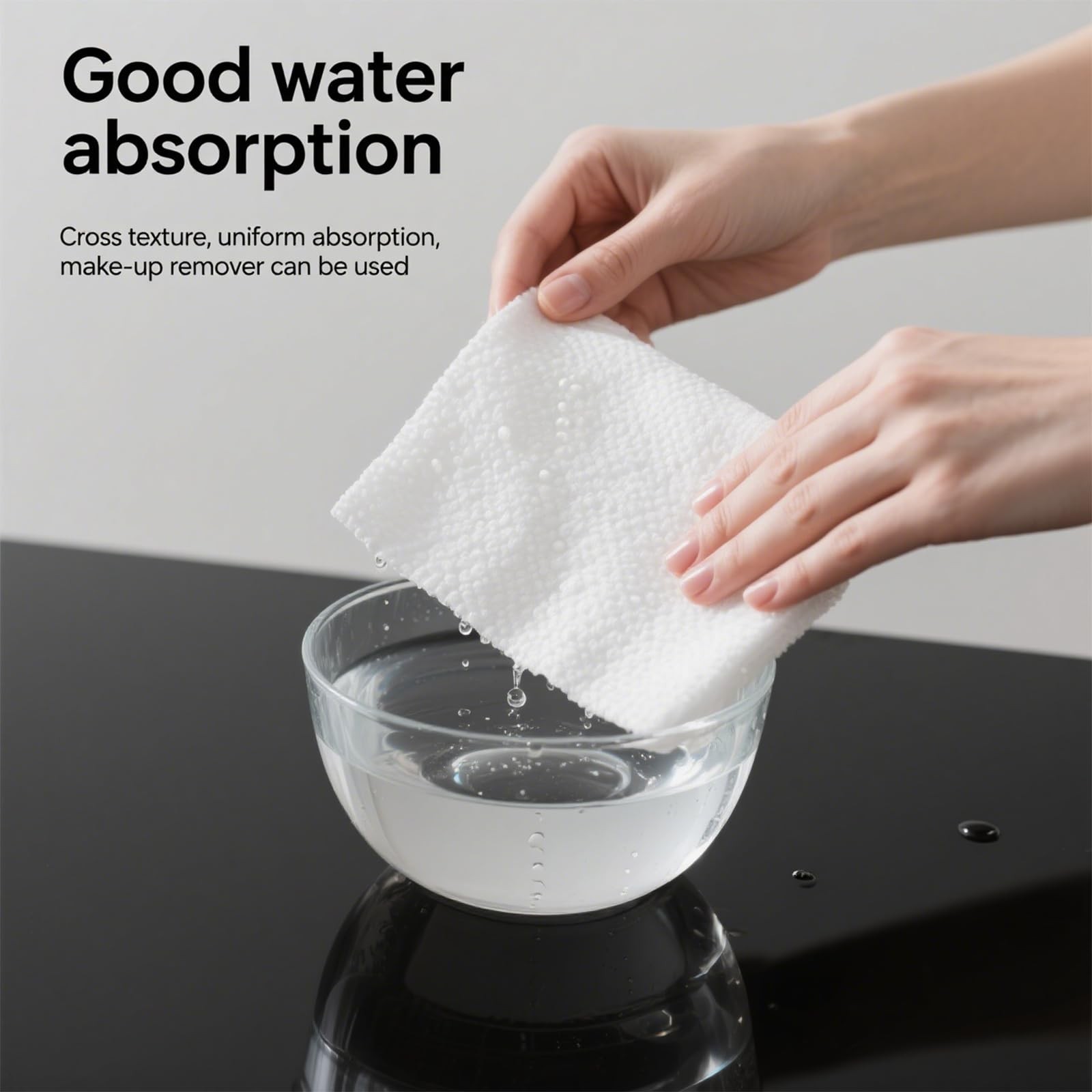 100 PCS Compressed Towels, Compressed Cotton Hand Wipe, Camping Towel, Dispos…